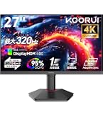Amazon.co.jp: KOORUI ゲーミングモニター 27インチ 4Kモニター